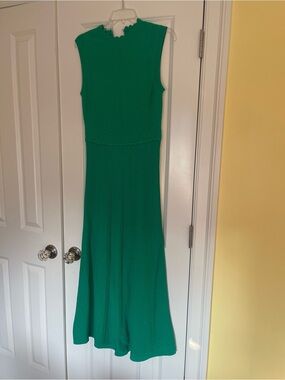 The Kooples Emerald Green Sleeveless Maxi Dress